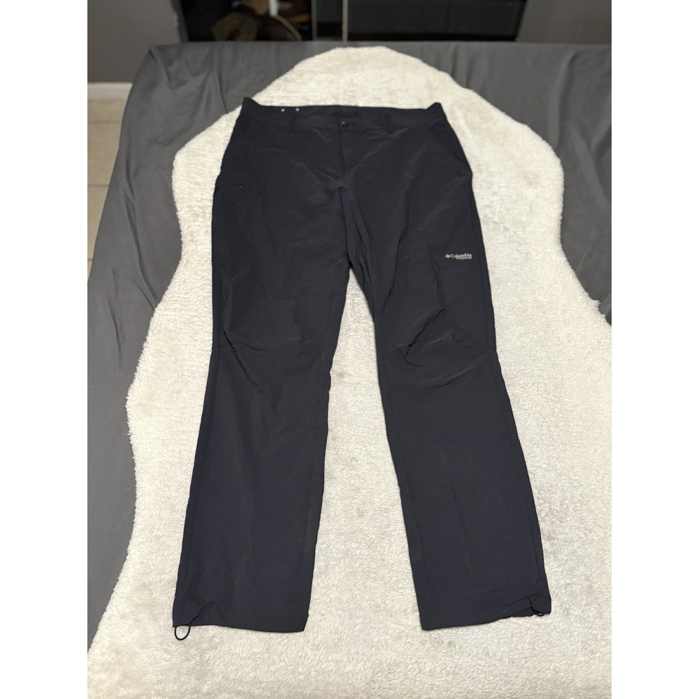 Columbia Titanium Leslie Falls Pants 18W OmniShield Straight Black Hiking